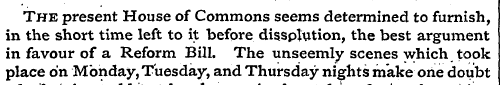 The present House of Commons seems deter...