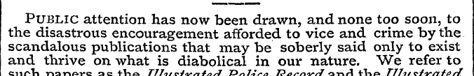 and scandalous the Public disastrous thr...