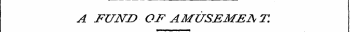 A FUND OF AMUSEMEA T.