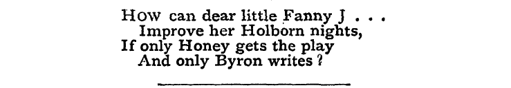 How can dear little Fanny J . . . If I o...
