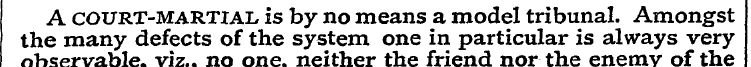 the A many court defects -martial of the...