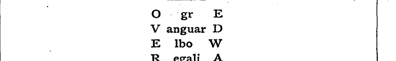 O gr E V anguar D E lbo W R egali A E nd...