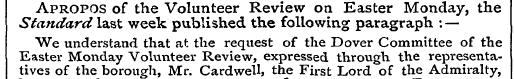 Standard Apropos last of week the Volunt...