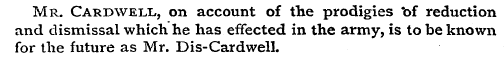 Mr. Cardwell, on account of the prodigie...