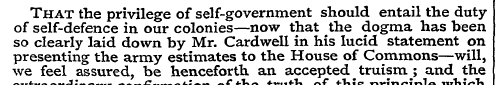That the privilege of self-government sh...