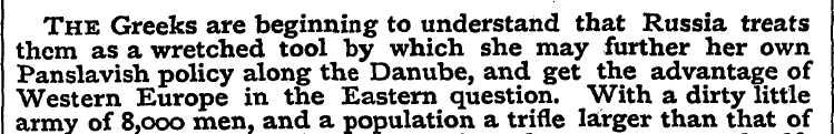 them Panslavish The as Greeks a wretched...