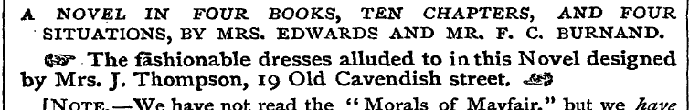 A NOVEL IN FOUR BOOKS, T£N CHAPTERS, AND...