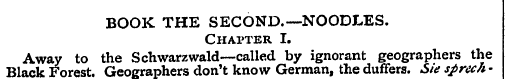 BOOK THE SECOND.—NOODLES. Chapter I. en ...