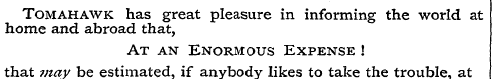 Tomahawk has great pleasure in informing...