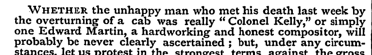 Whether the unhappy man who met his deat...