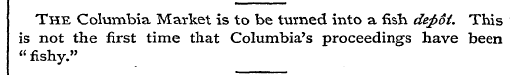 The Columbia Market is to be turned into...