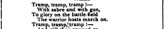 Tramp With , tramp sabre , and tramp wit...