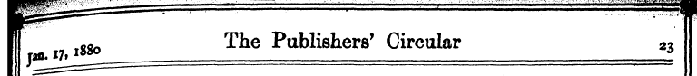 WP I ^^^ 0 The Publishers' Circular ' ' ...