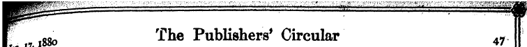 f ^ The Publishers* Circular 47 /> g