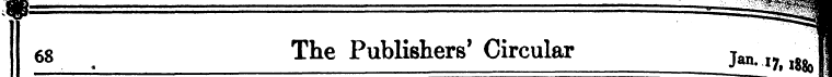 m , -^g^BM 68 The Publishers' Circular J...