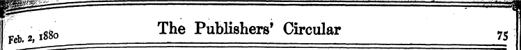 Feb. 2, io T«aoo o _ The Publishers' Cir...