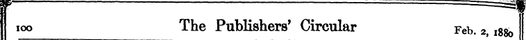 i ioo The Publishers' Circular Feb. 2,18...