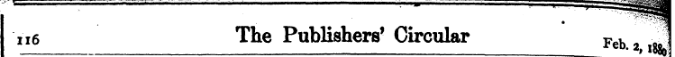 u6 The Publishers' Circular reD *>, * 2,...
