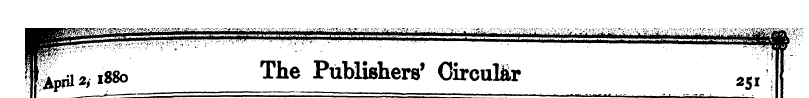 !L pJa2yi88o The Publishers' Circulir 2J...