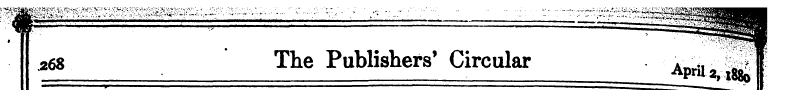 .268 The Publishers' Circular April 2 II...