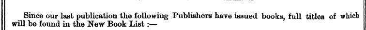 will Since be found our last in the publ...