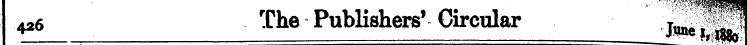 4*6 ' The Publishers' Circular . • 1 jl ...