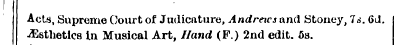 Acts, Supreme Court of Judicature, Andra...