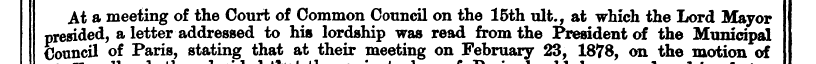 presided At a , meeting a letter of addr...