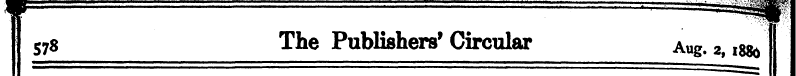 m ' - - - »\^ $m 578 The Publishers' Cir...
