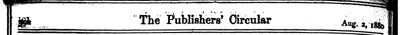 £& The Publishers' Circular Wviifil I ' ...