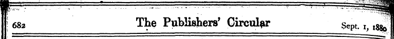 ) 682 The Publishers 1 Circular $ept. i,...