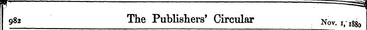 ^n S3 982 The Publishers' Circular Nov i...