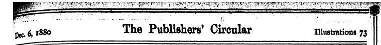 P^ 6,1880 The Publishers' Circular illus...