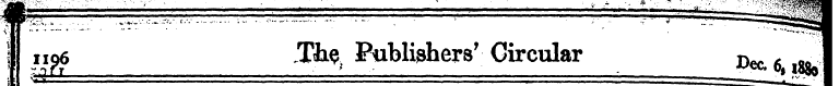 l|"?6 Thg , Publishers' Circular Dec«» ,...