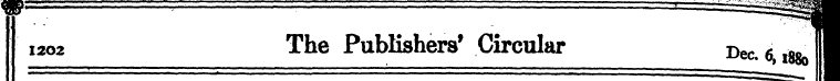 I ¦ "' - ^^fB 1202 The Publishers' Circu...