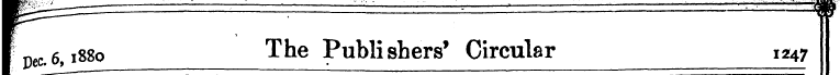 pec.6,1880 The Publishers' Circular 1247