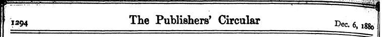 I 1204 The Publishers' Circular Dec . '.