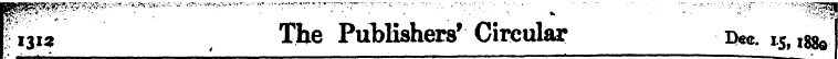 fijia The Publishers' Circular Df«c. 15,...