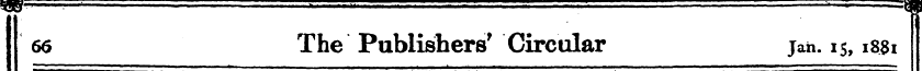 66 The Publishers' Circular jan. 15, 18$...