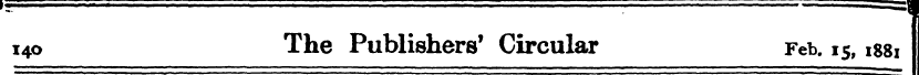 n " ¦ ¦ ¦ . ¦ ¦ =1 i 4o The Publishers 1...