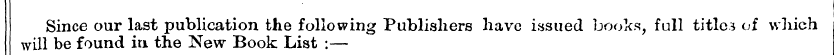 will Since be found our last in the publ...
