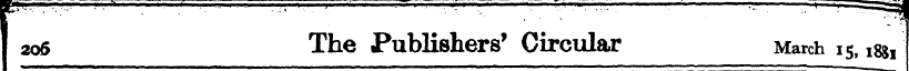 2os The Publishers' Circular March 15, 1...