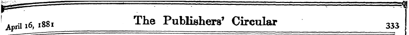 rii 161881 The Publishers' Circular 333 ...