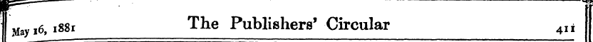 1 May 161881 The Publishers' Circular 41...