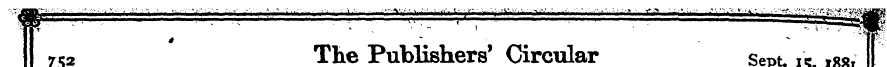 11 * ¦ *' rr2 The Publishers 1 Circular ...