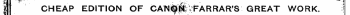 | CHEAP EDITION OF CAWlOilVFARRAR'S GREAT WORK. f