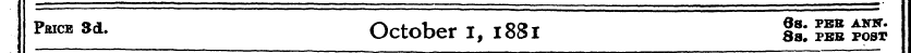 **¦«*». October i, 1881 gg; ™ ££