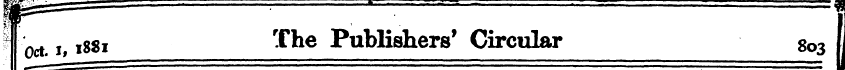m=^- ¦ % 1 0. ,, ,88i The PubKshers' Cir...