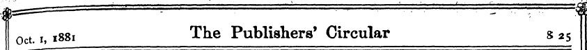 Oct , jgg, The Publishers' Circular s 25...