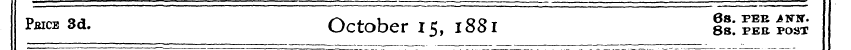 Ps*E 3d. October 15,1881 %l\ HI po£